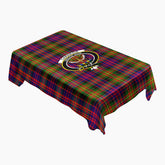 Carnegie Modern Tartan Crest Tablecloth